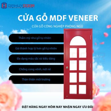 CỬA GỖ CÔNG NGHIỆP MDF GIAHUYDOOR – GIẢI PHÁP CHO KHÔNG GIAN HIỆN ĐẠI